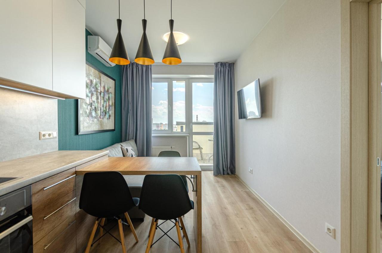 Petrovdom 5-25 In Cozy Apartment In Residential Complex "Beresteiskyi" Kijów Zewnętrze zdjęcie