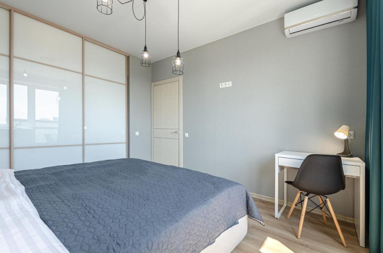 Petrovdom 5-25 In Cozy Apartment In Residential Complex "Beresteiskyi" Kijów Zewnętrze zdjęcie