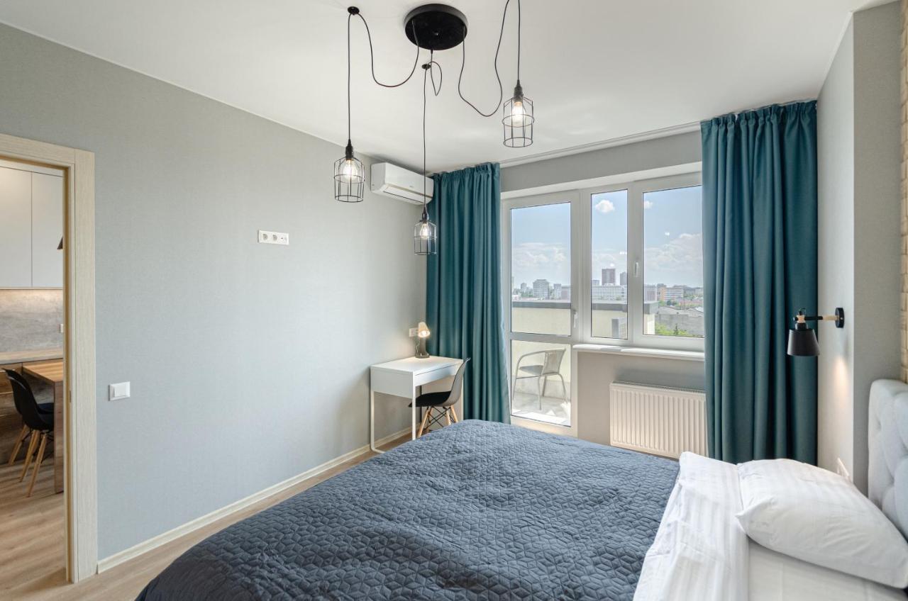 Petrovdom 5-25 In Cozy Apartment In Residential Complex "Beresteiskyi" Kijów Zewnętrze zdjęcie