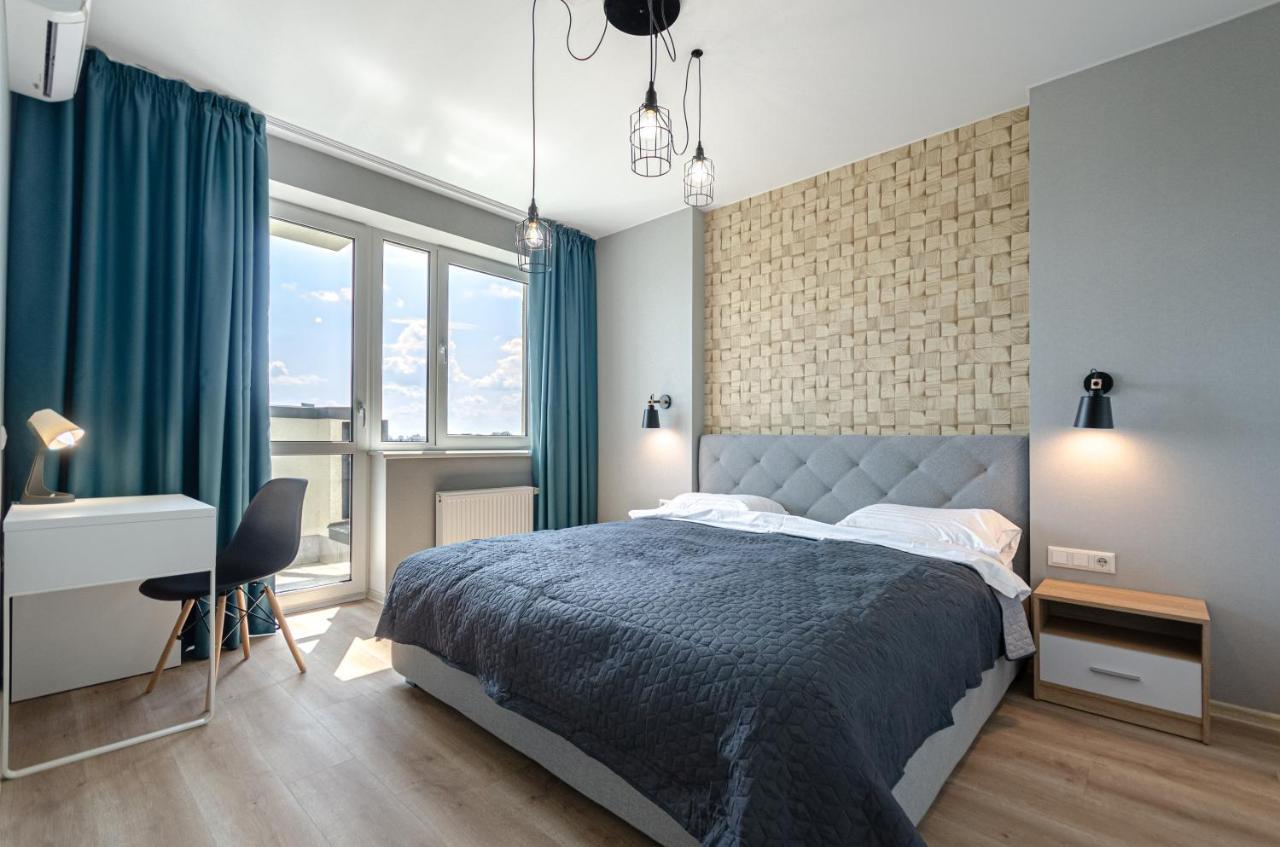 Petrovdom 5-25 In Cozy Apartment In Residential Complex "Beresteiskyi" Kijów Zewnętrze zdjęcie